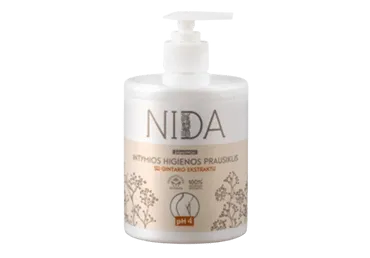 Intymios higienos prausiklis NIDA su gintaro ekstraktu, 500 ml