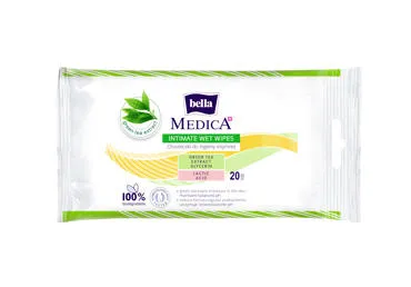 Intymios higienos drėgnos servetėlės BELLA INTIMA, 20 vnt.