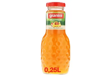 Įvairių vaisių nektaras GRANINI, 250 ml