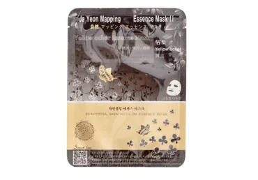 Ja Yeon Mapping Yellow Ocher Essence Mask Lakštinė veido kaukė su ochros ekstraktu, 25 g.