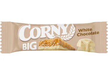 Javainis su baltuoju šokoladu CORNY BIG, 40 g