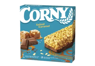 Javainis CORNY su sūdyta karamele, 138 g