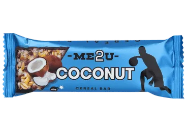 Javainių batonėlis ME2U su kokosais, 45 g