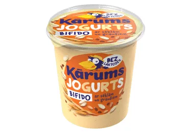 Jogurtas su sėklomis ir grūdais KARUMS, 3,5 % rieb., 350 g