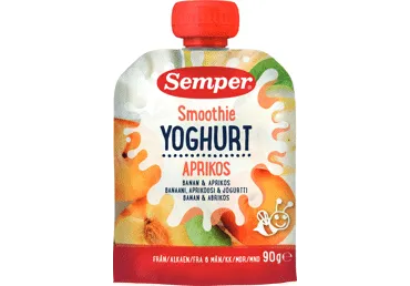 Biezenis SEMPER jog.ban.aprikožu 6+ 90g