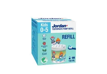 Zobu pasta JORDAN Kids 0-5 g.rezerve 150ml