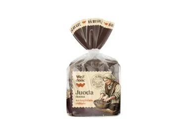 Juoda duona su ruginiais miltais WELL DONE, 300 g