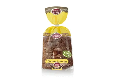 Juoda raikyta NAMINĖ duona, 650 g