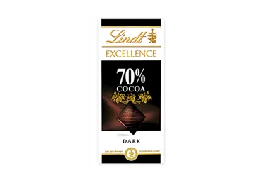 Juodasis šokoladas (70 %) LINDT EXCELLENCE, 100 g