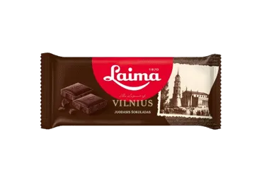 Juodasis šokoladas LAIMA Vilnius, 90 g