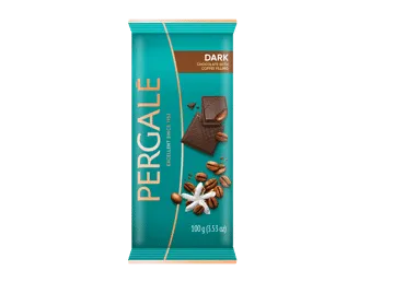 Tumšā šokolāde PERGALE ar kafijas pildījumu 100g
