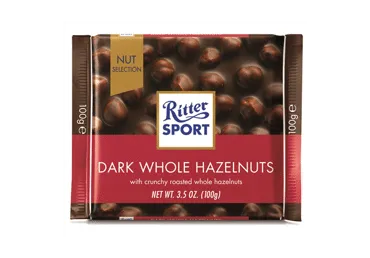 Šokolāde RITTER SPORT ar veseliem riekstiem 100g