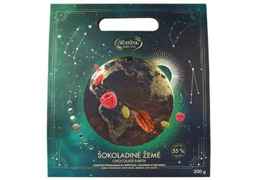 Juodasis šokoladas RŪTA ŠOKOLADINĖ ŽEMĖ, 300 g