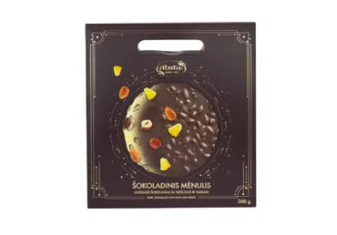 Juodasis šokoladas RŪTA su riešutais ir vaisiais, 300 g