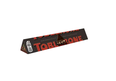 Juodasis šokoladas TOBLERONE su medumi ir migdolų nuga, 100 g
