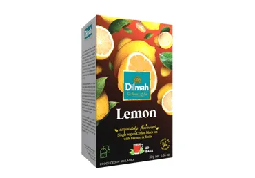 Juodoji arbata DILMAH, citrinų skonio, 30 g