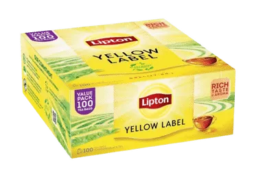 Melnā tēja LIPTON Yellow Label 100x2g