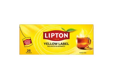 Juodoji arbata LIPTON YELLOW LABEL, 50 g