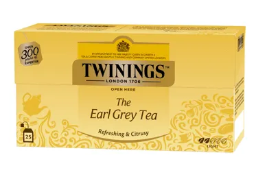 Melnā tēja Twinings Eary Grey 25x2g