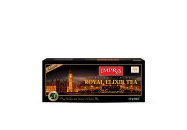 Juodoji ceilono arbata IMPRA Royal elixier knight, 25 vnt.