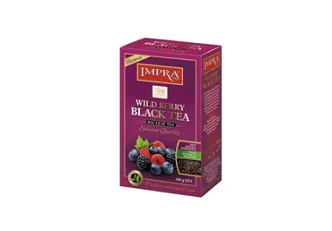 Melnā tēja IMPRA Wild Berry 100g