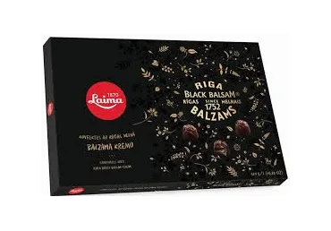 Juodojo šokolado saldainiai LAIMA RIGA BLACK BALSAM, 420 g