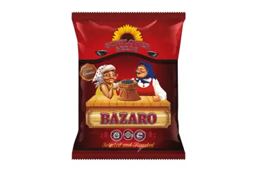 Juodos kepintos saulėgrąžų sėklos BAZARO, 100 g