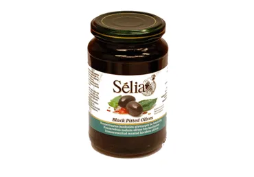 Juodosios alyvuogės SELIA be kauliukų, 310 g