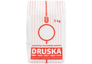 Joduotoji, valgomoji akmens druska SALT HILL, 1 kg