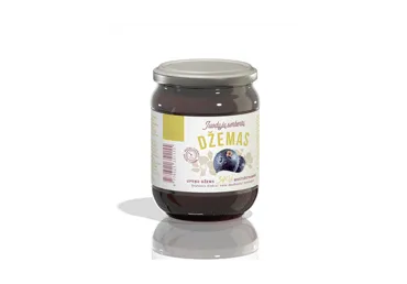 Juodųjų serbentų džemas SKANOVĖ, 540 g