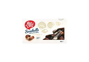 Jūros kriauklių formos saldainiai MIO&RIO, 250 g