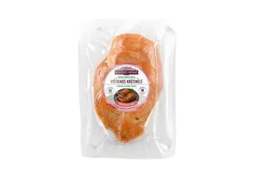 K. r. vištienos krūtinėlė, A. r., laiškinių česnakų skonio, 1 kg