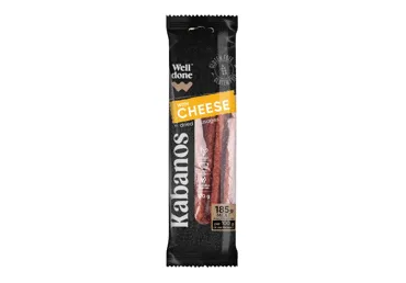 K. r. vytintos KABANOS dešrelės su sūriu WELL DONE, nerūš., 120 g