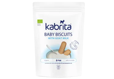 BIO cepumi KABRITA kazas piena 6+ 115g