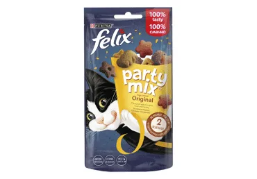 Kačių užkandis FELIX PARTY, 60 g