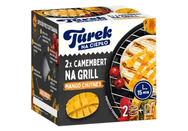 Kamamberas, skirtas kepti, TUREK su mangų čatniu, 46 % rieb., 230 g
