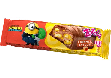 Karamelės ir sūrių kukurūzų batonėlis ZOZOLE, 45 g