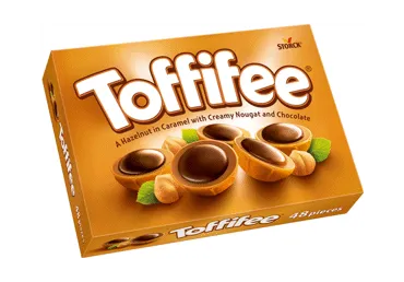 Karameliniai saldainiai TOFFIFEE su lazdynų riešutų kremu, 400 g