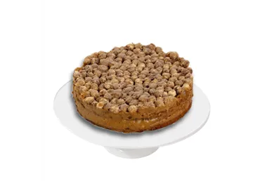 Karamelinis tortas su lazdynų riešutais, 1 kg