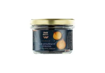 Karamelizuoti svogūnai WELL DONE PREMIUM, 200 g