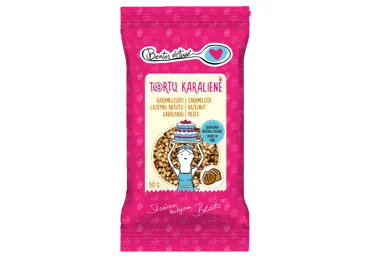 Karamelizuoti lazdynų riešutų gabaliukai BEATOS VIRTUVĖ, 30g