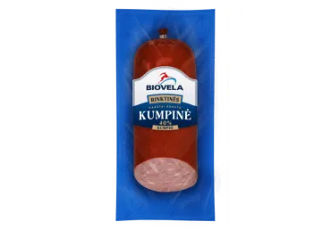 Karštai rūkyta BIOVELA kumpinė dešra, a. r., 300 g