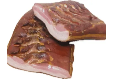 Karštai rūkyta kiaulienos šoninė, a. r., 1 kg