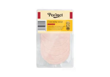 Karštai rūkyta vištienos dešra PORMET (griežinėliai), I r., 100 g