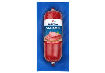 Karštai rūkytas saliamis BIOVELA, I r., 280 g