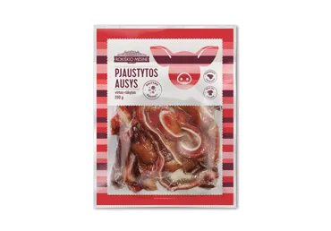Karštai rūkytos ausys, a. r. (pjaustytos), 200 g