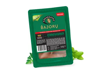 Karštai rūkytos BAJORŲ dešrelės, I. r., 530 g
