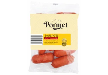 Karštai rūkytos dešrelės PORMET, I r., 570 g