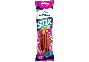 Karštai rūkytos lazdelės su šonine BACON KABANOSSI, a. r., 100 g