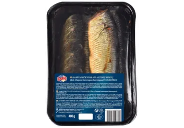 Karštai rūkytos silkių nugarėlės WIDE OCEAN, 400 g